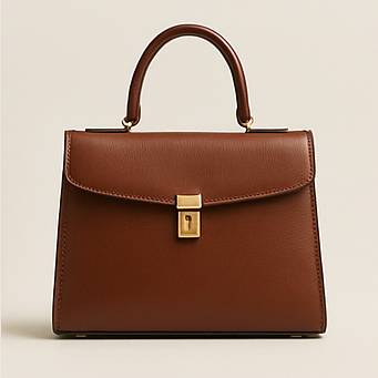 Vertical Box Tote - Premium Craftsmanship Luxury Bag